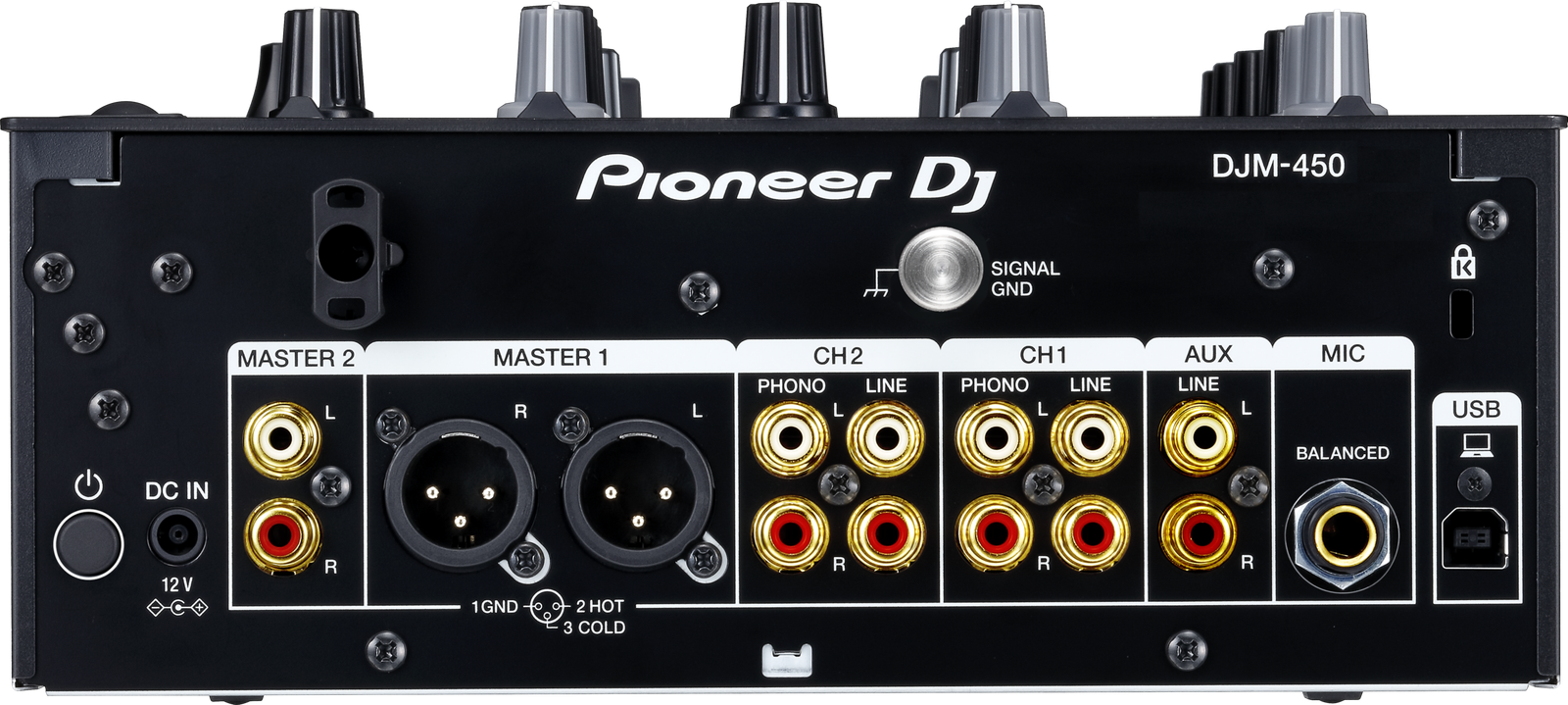 PIONNER DJ DJM-450 Mesa de mezclas DJ de 2 canales con Beat FX - Imagen 2