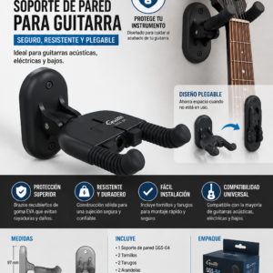 GGS-04 SOPORTE PARA GUITARRA GUITTO