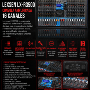 Crown XLS 1002 – Amplificador de Potencia Profesional de 2 Canales con Tecnología DriveCore™ 2