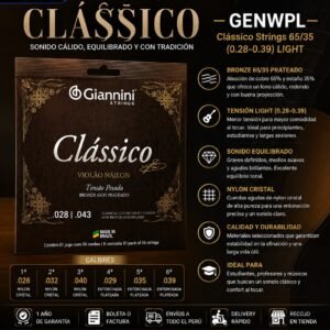 giannini-genwpl-cuerdas-classico-strings-65-35-light-guitarra-clasica-nylon.webp