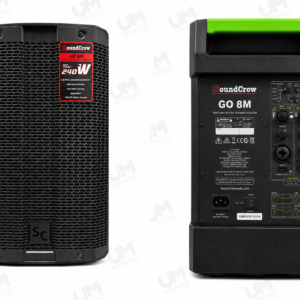 SoundCrow GO8M | Parlante Activo Portátil 8" 240W Bluetooth