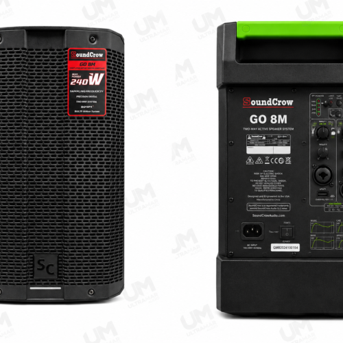 SoundCrow GO8M | Parlante Activo Portátil 8" 240W Bluetooth
