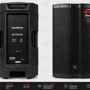 SoundCrow SC1201PS Parlante Pasivo Profesional 12" 400W RMS.