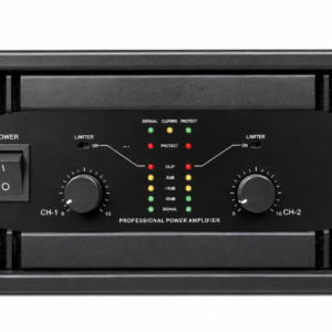 SoundCrow SC4000 Amplificador Profesional de Potencia de 2 Canales..