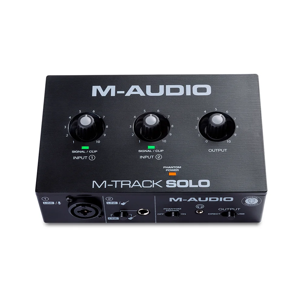 M-Audio M-Track Solo II | Interfaz de Audio USB de 2 Canales - Imagen 4