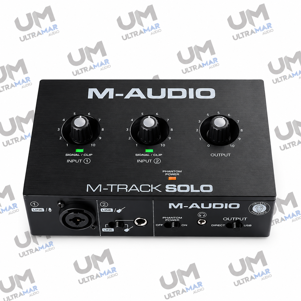 M-Audio M-Track Solo II | Interfaz de Audio USB de 2 Canales