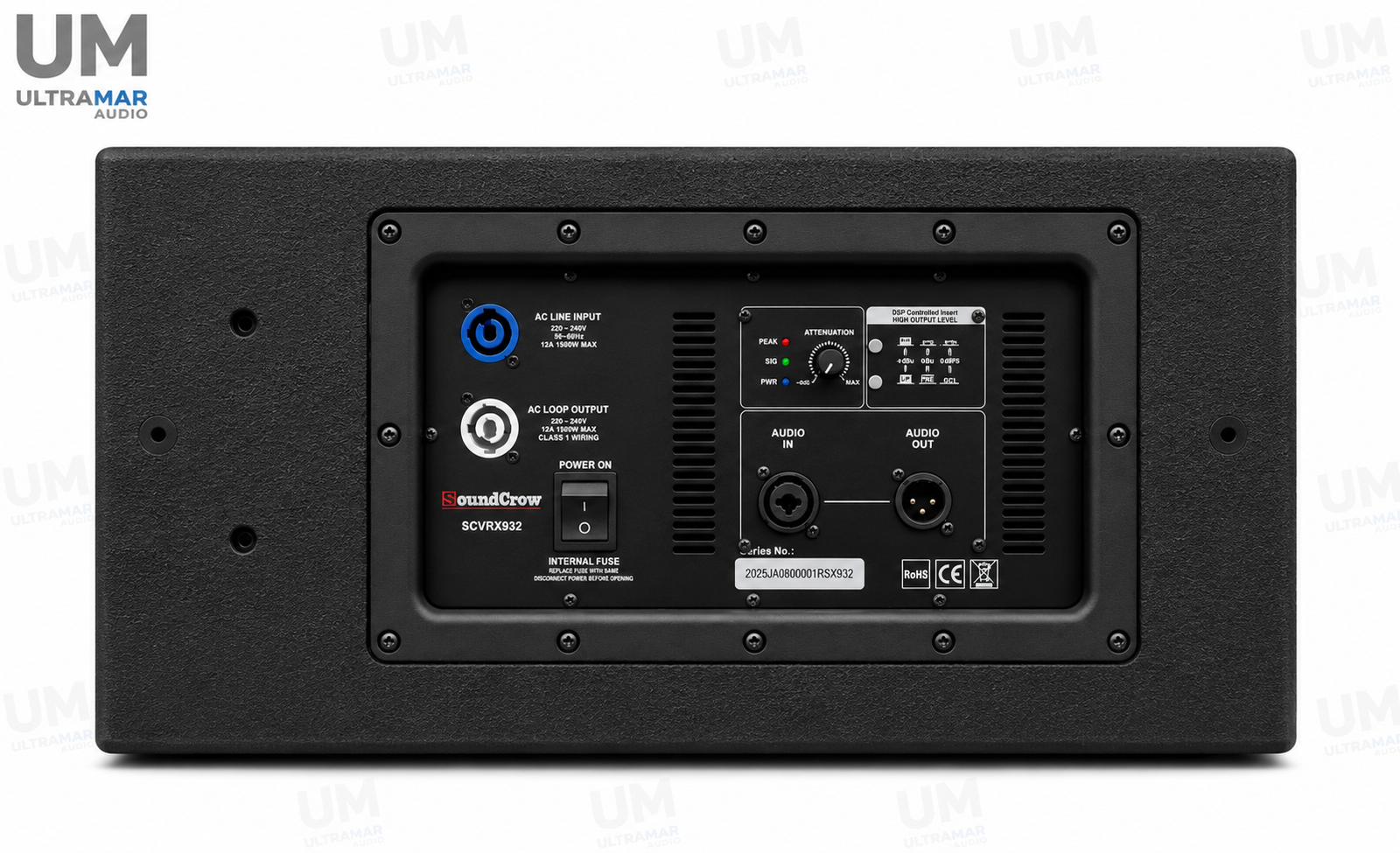 SoundCrow SCVRX932 Line Array Pasivo Profesional..