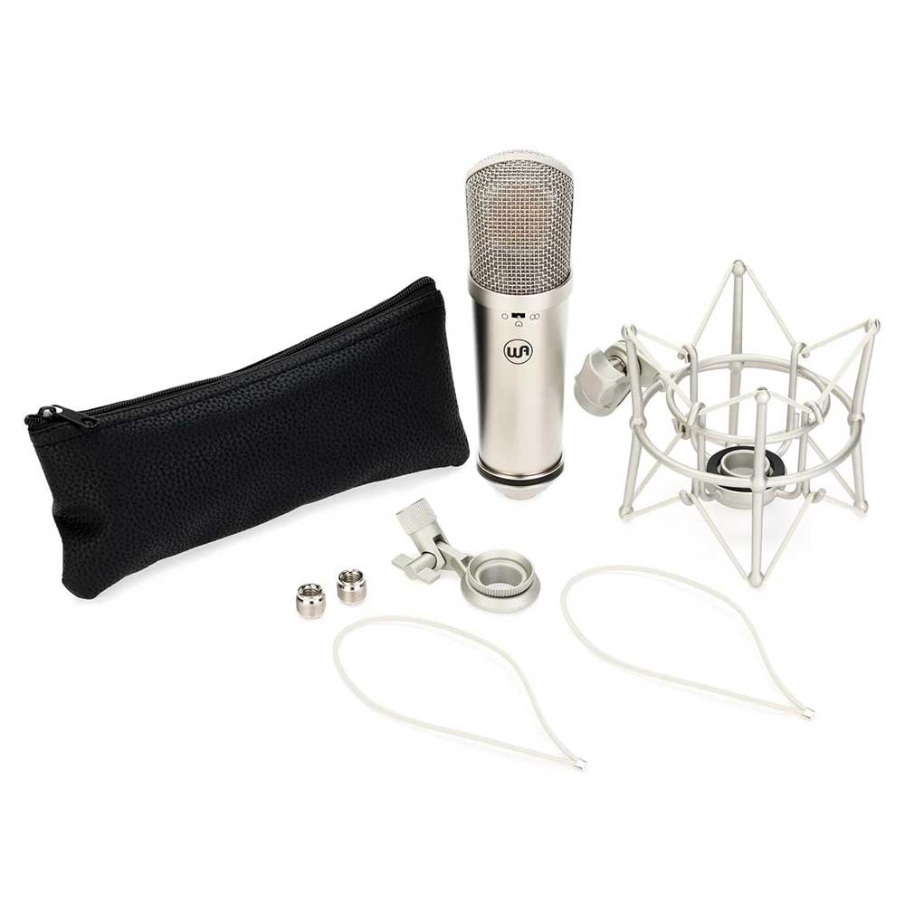 Warm Audio WA-87Jr-N – Micrófono Vocal de Estudio FET de Diafragma Grande (Níquel) - Imagen 3