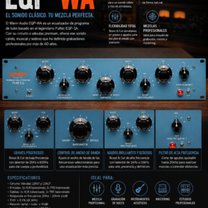 Warm Audio EQP-WA Ecualizador de Programa de Tubo
