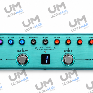 M-VAVE TANK-G | Pedal Multiefectos para Guitarra con 36 Presets y 8 IR CAB