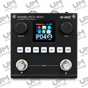 M-VAVE ANNBLACK BOX | Pedalera Multiefectos para Guitarra y Bajo con 20 Preamp e IR