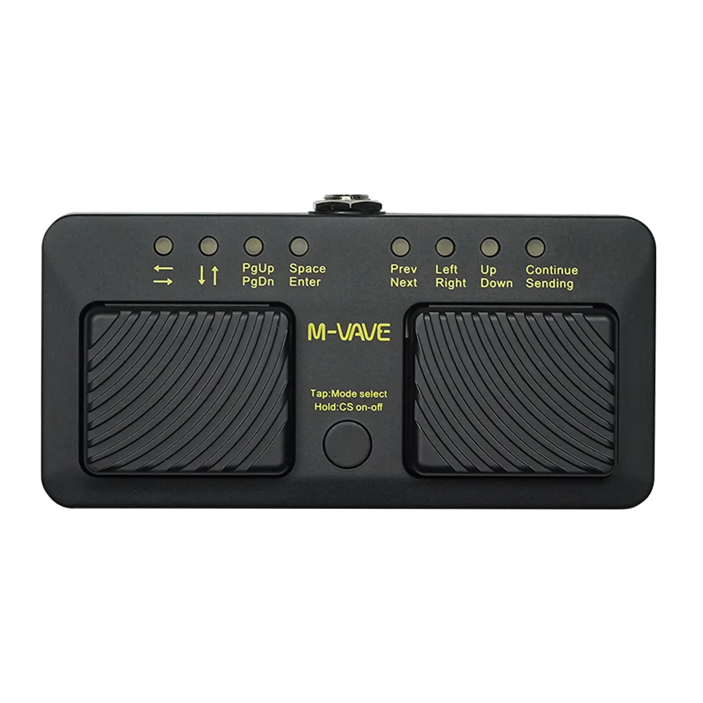 M-VAVE CUBE TURNER PRO | Pedal Bluetooth para Pasar Páginas y Control Multimedia - Imagen 9