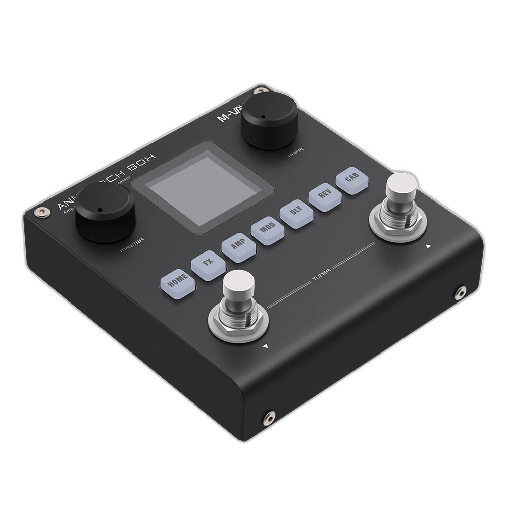 M-VAVE ANNBLACK BOX | Pedalera Multiefectos para Guitarra y Bajo con 20 Preamp e IR - Imagen 10