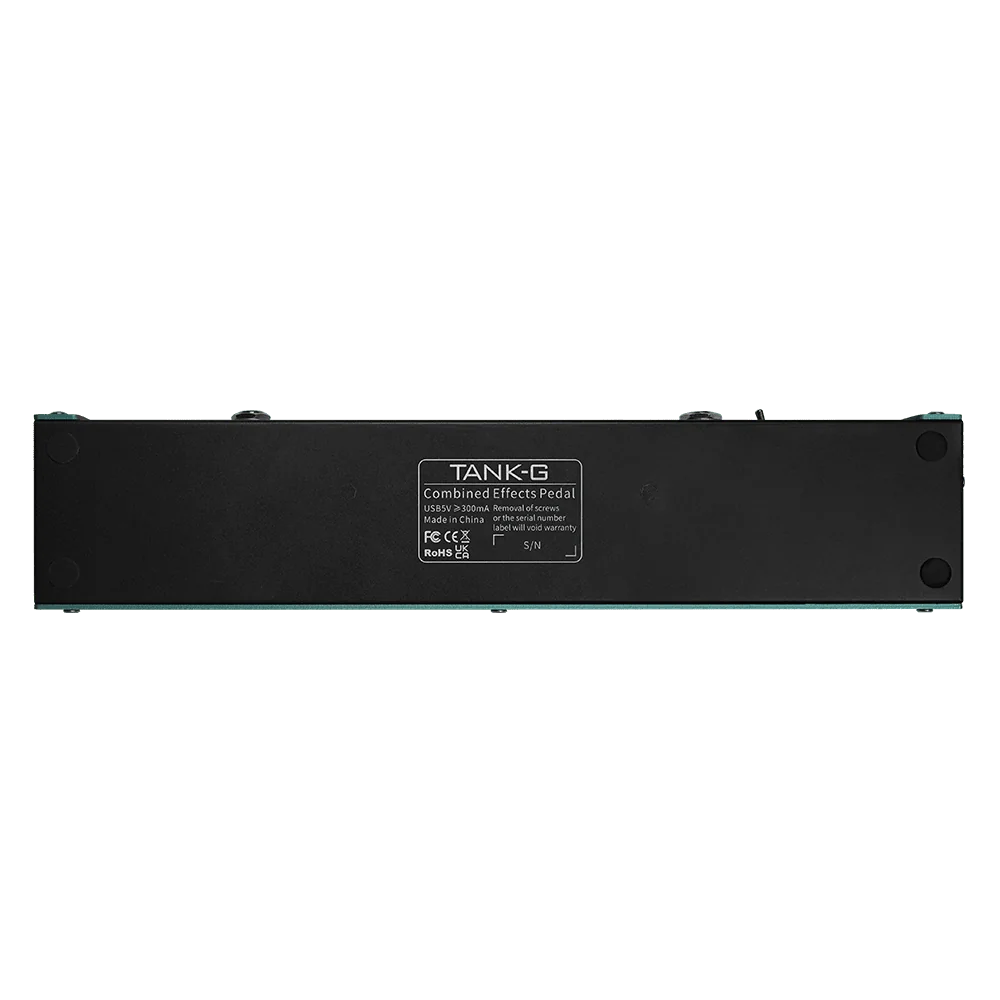 M-VAVE TANK-G | Pedal Multiefectos para Guitarra con 36 Presets y 8 IR CAB - Imagen 8