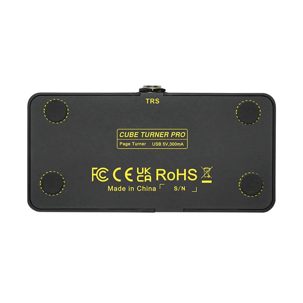 M-VAVE CUBE TURNER PRO | Pedal Bluetooth para Pasar Páginas y Control Multimedia - Imagen 7