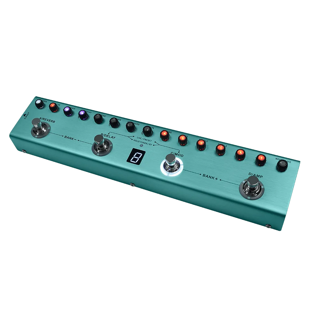 M-VAVE TANK-G | Pedal Multiefectos para Guitarra con 36 Presets y 8 IR CAB - Imagen 7