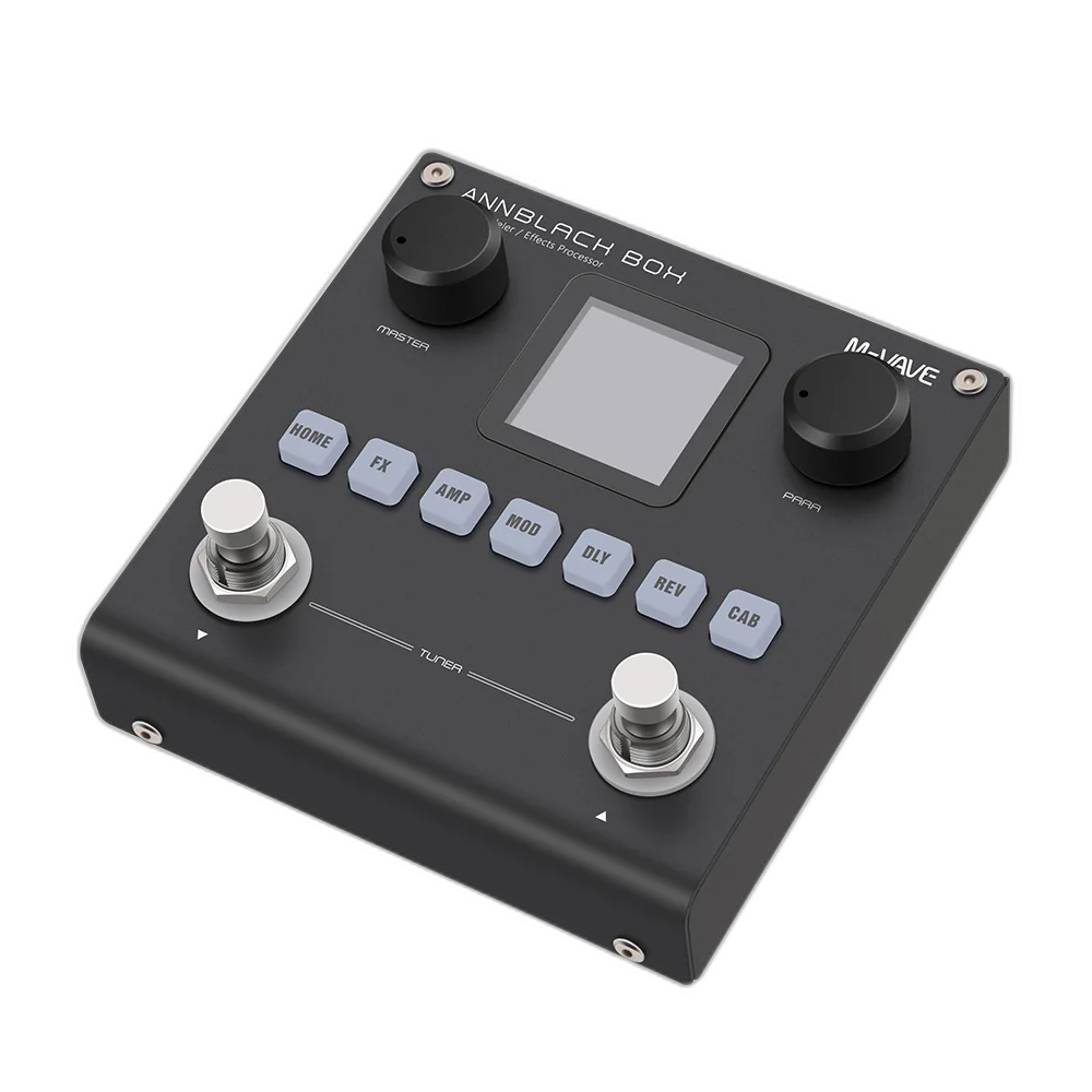 M-VAVE ANNBLACK BOX | Pedalera Multiefectos para Guitarra y Bajo con 20 Preamp e IR - Imagen 8