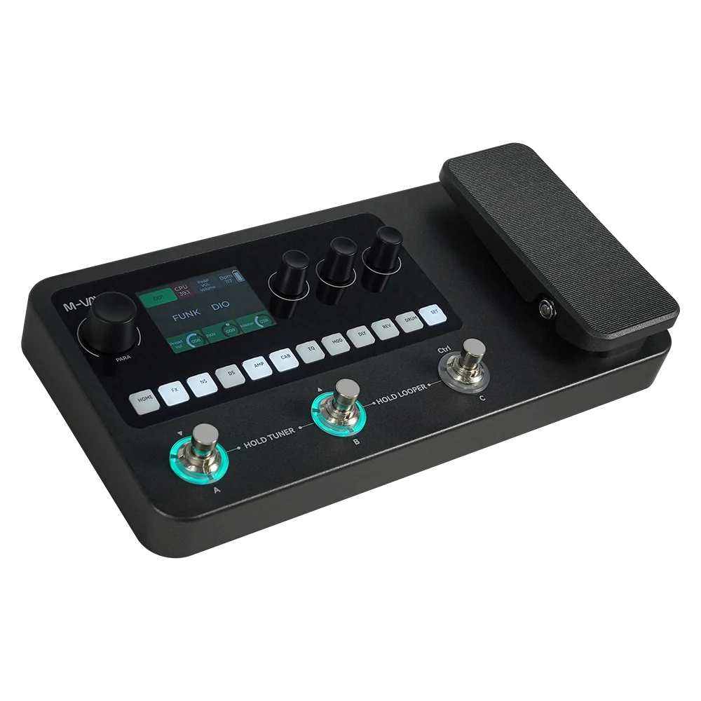 M-VAVE MK-20 | Pedalera Multiefectos para Guitarra y Bajo con 320+ Efectos - Imagen 11