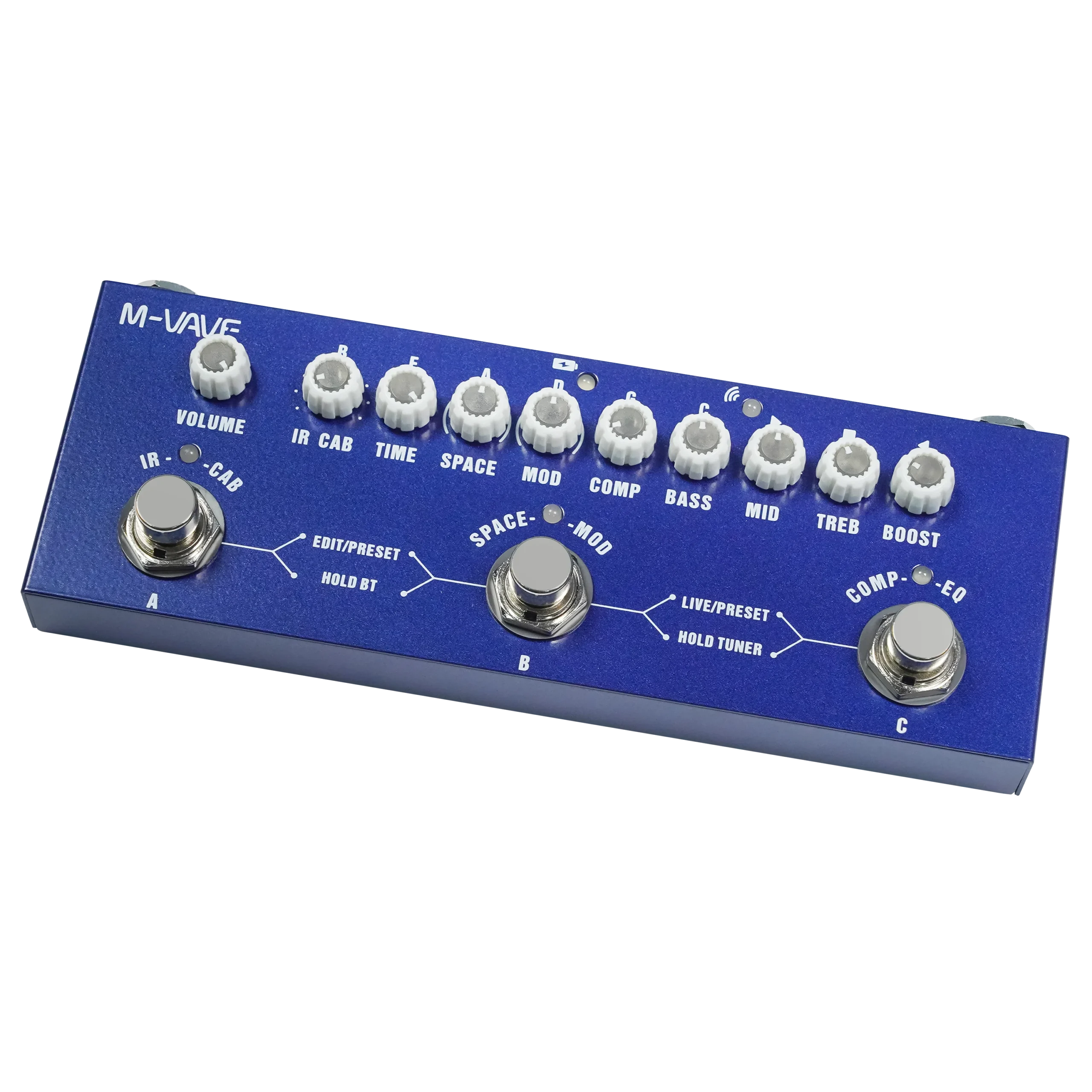 M-VAVE CUBE BABY BASS | Pedal Multiefectos para Bajo Eléctrico con 8 IR - Imagen 3
