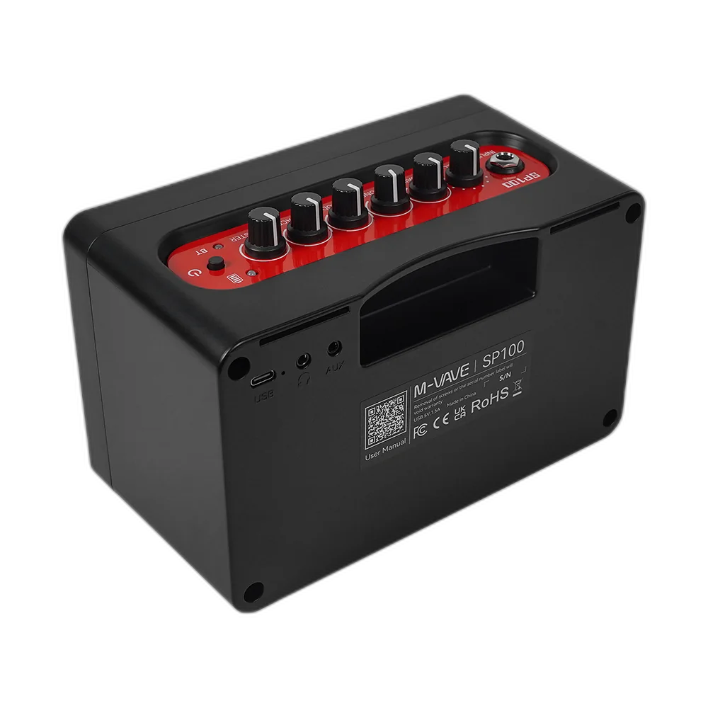 M-VAVE SP100 | Amplificador Portátil para Guitarra Eléctrica con Bluetooth - Imagen 2