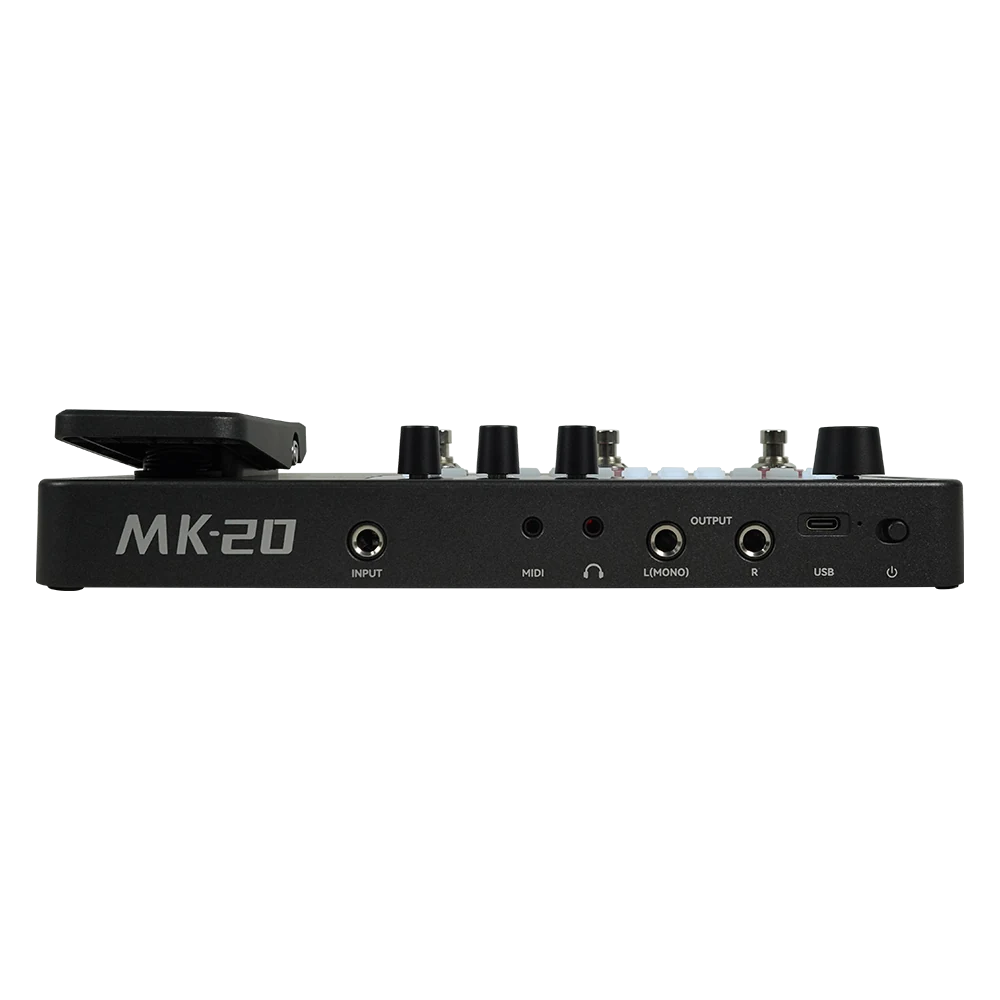 M-VAVE MK-20 | Pedalera Multiefectos para Guitarra y Bajo con 320+ Efectos - Imagen 9