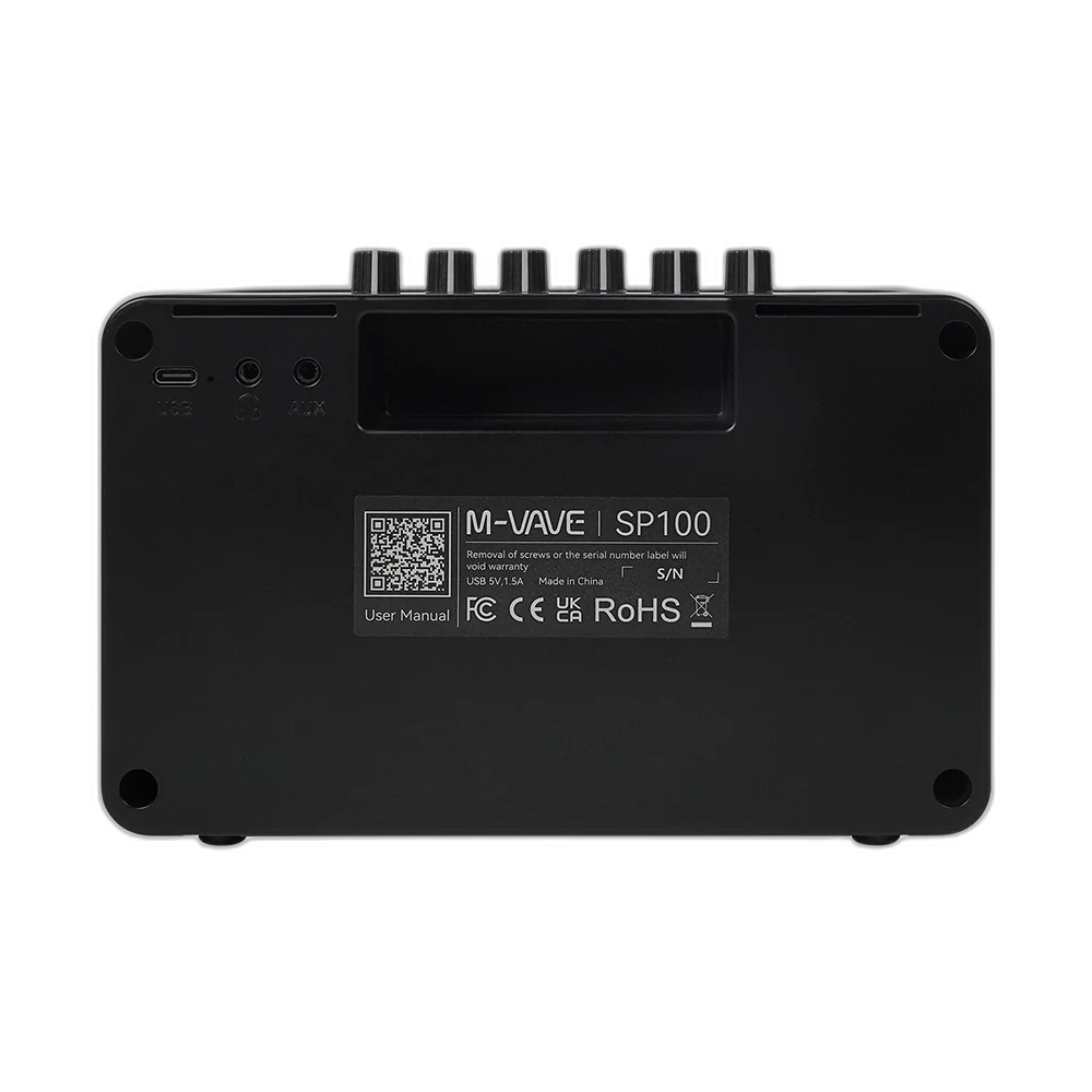 M-VAVE SP100 | Amplificador Portátil para Guitarra Eléctrica con Bluetooth - Imagen 3