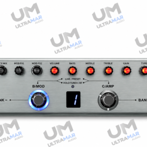M-VAVE TANK-B | Pedal Multiefectos para Bajo con 36 Presets y 8 IR CAB