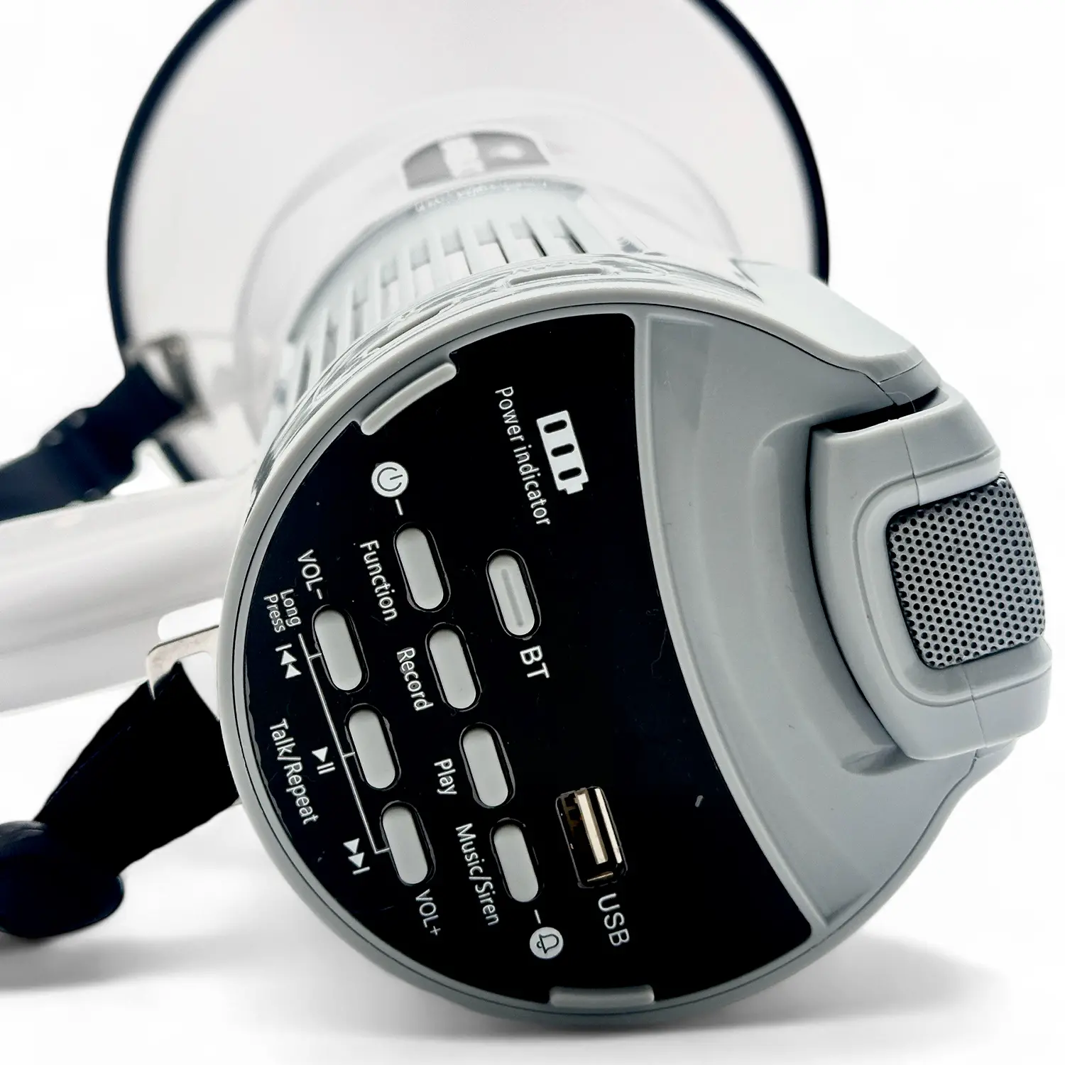 BATBLACK BT-MF120 MEGÁFONO 120W RECARGABLE CON USB – BLUETOOTH - Imagen 2