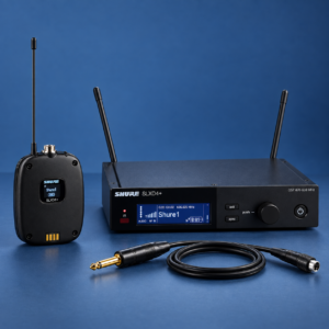 Shure SLXD14+ G57 – Sistema Inalámbrico Digital Bodypack para Instrumentos