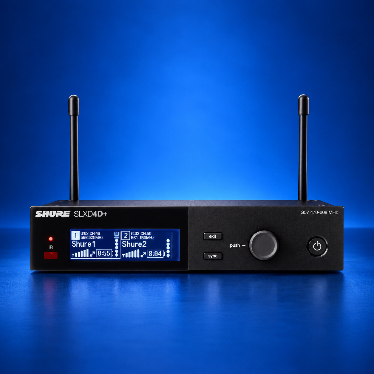 Shure SLXD24D+/B58 G57 – Sistema Inalámbrico Dual con 2 Beta 58A - Imagen 3