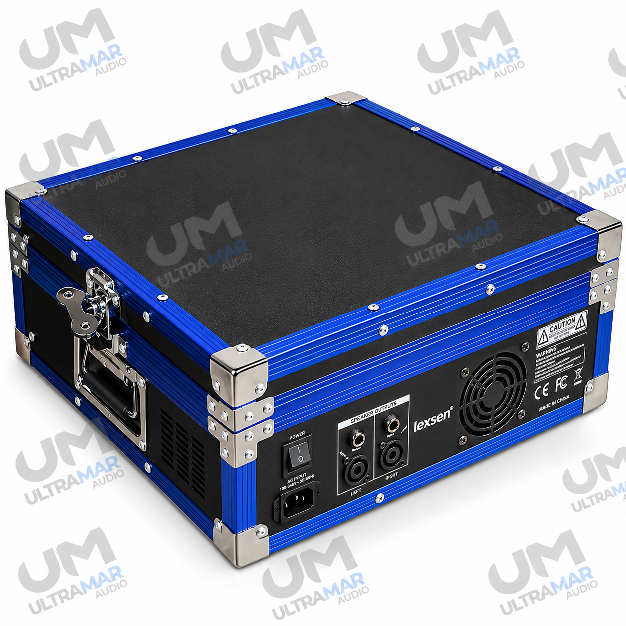 LEXSEN PMX-820B – Consola Amplificada de 8 Canales con Bluetooth, USB y 16 Efectos - Imagen 3