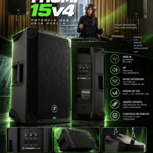 Mackie Thump15v4 Parlante Activo de 15” con Bluetooth