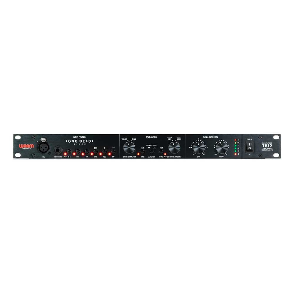 Warm Audio TB12-B | Preamplificador de micrófono analógico con carácter tonal
