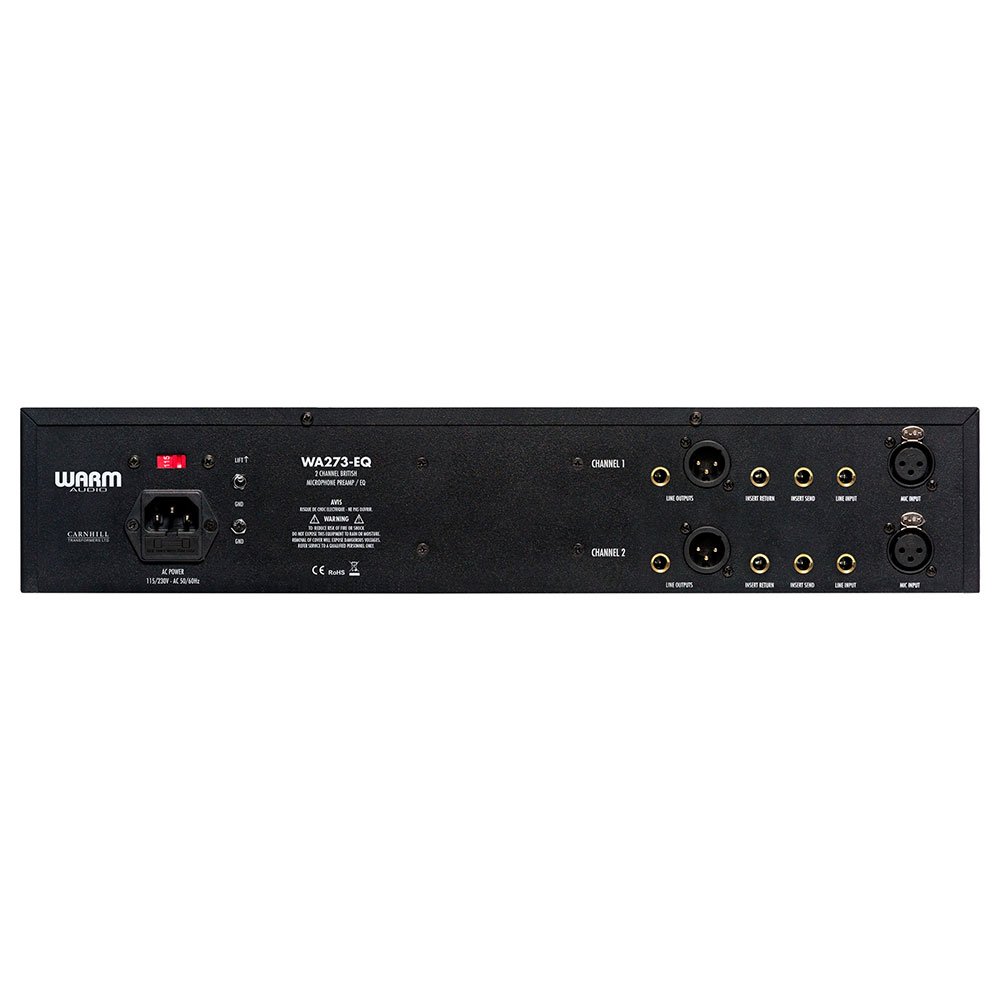 Warm Audio WA273 -EQ | Preamplificador de micrófono dual Clase A con transformadores Carnhill - Imagen 3