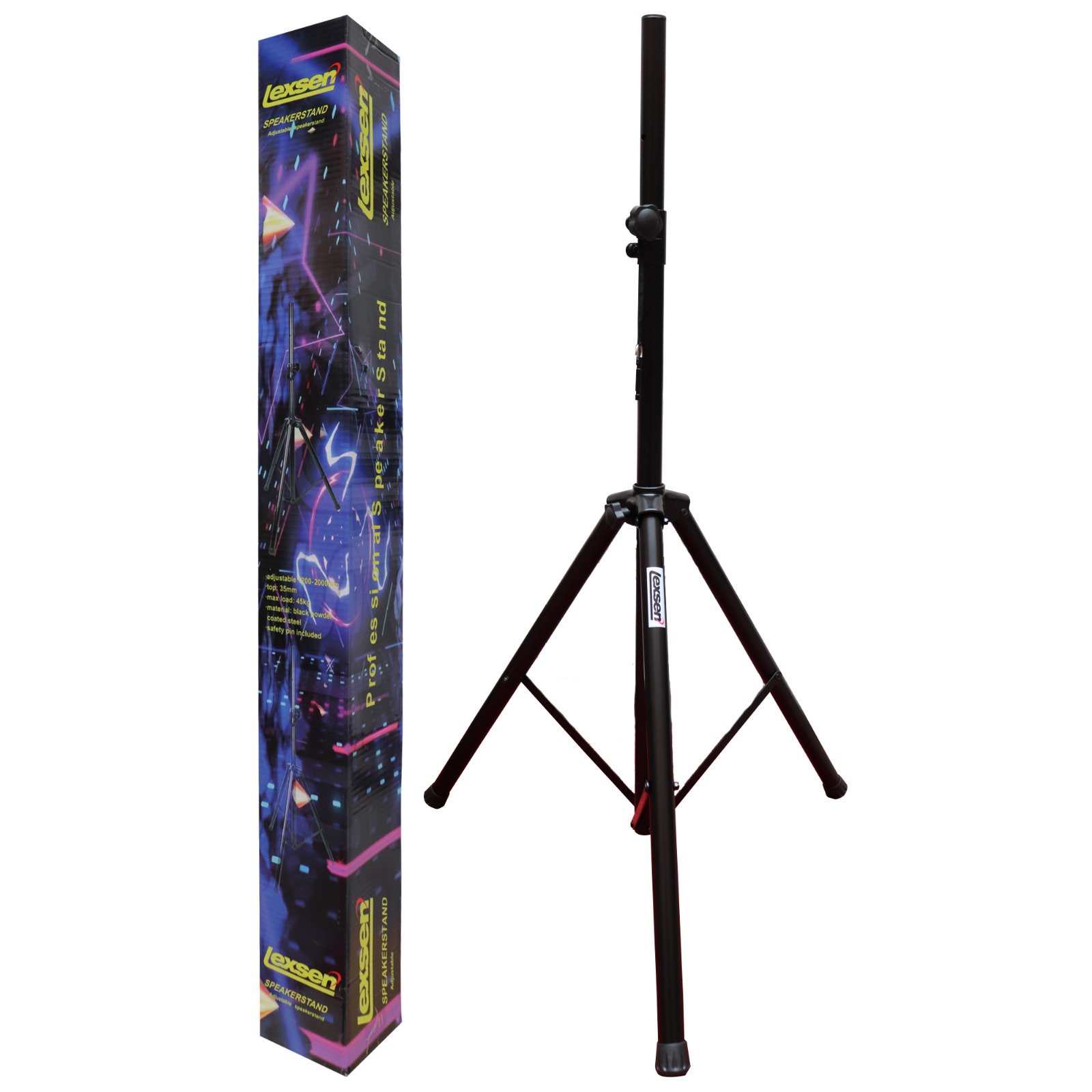 Lexsen US021 – Pedestal / Atril para Parlante con Sistema de Amortiguación (Trípode Reforzado) - Imagen 2